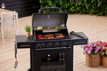 Gasolgrill 4 brännare + 1 bakre brännare 16,9 kW Grillexpert